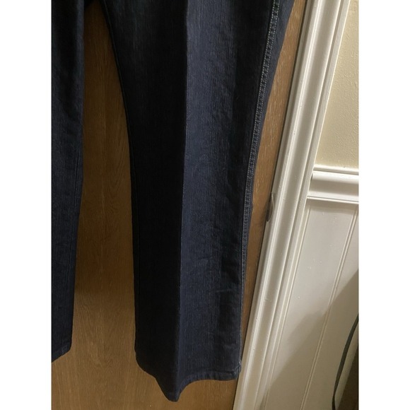 Vintage Westport Jeans Dark Wash Straight Leg Gold Hardware Size 20W Plus - Picture 7 of 14